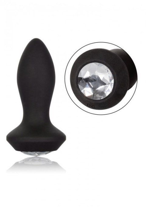 Vibrating Petite Crystal Probe Black Vibrating Petite Crystal Probe Black