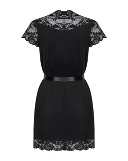 Bielizna-810-PEI-1 szlafrok czarny S/M