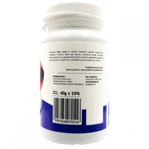 INTIM TASTE 80kaps suplement diety dla panów INTIM TASTE 80kaps suplement diety dla panów