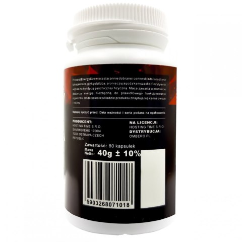 LoveStim EnergyX 80 kapsułek suplement diety LoveStim EnergyX 80 kapsułek suplement diety