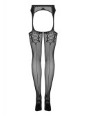 Bielizna-Garter stockings S314 czarny S/M/L
