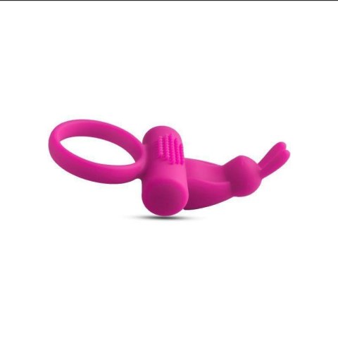 Anello fallico vibrante con rabbit Pink Anello fallico vibrante con rabbit Pink