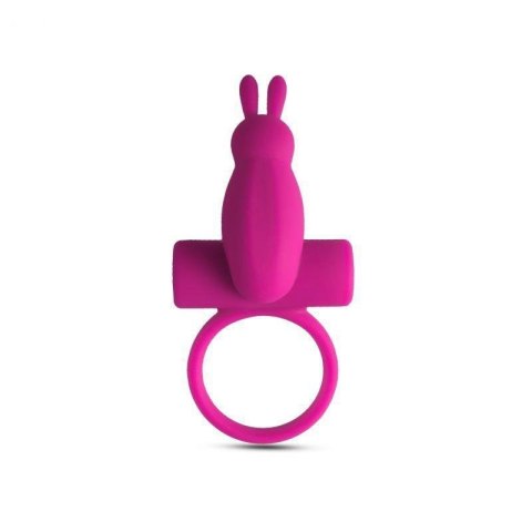 Anello fallico vibrante con rabbit Pink Anello fallico vibrante con rabbit Pink