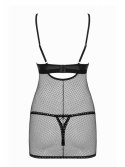 Bielizna-Redella koszulka i stringi czarna L/XL