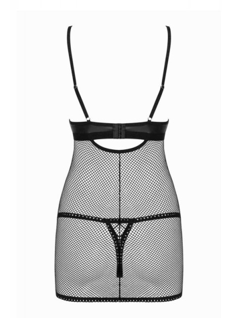 Bielizna-Redella koszulka i stringi czarna L/XL Bielizna-Redella koszulka i stringi czarna L/XL