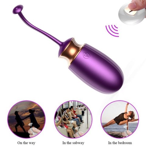 Jajko/wibr-Vibrating Silicone Love EGG USB 10 Function / Heating / Voice Control Jajko/wibr-Vibrating Silicone Love EGG USB 10 Function / Heating / Voice Control