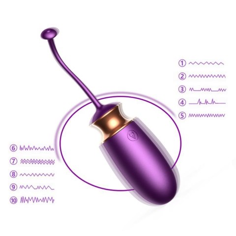 Jajko/wibr-Vibrating Silicone Love EGG USB 10 Function / Heating / Voice Control Jajko/wibr-Vibrating Silicone Love EGG USB 10 Function / Heating / Voice Control
