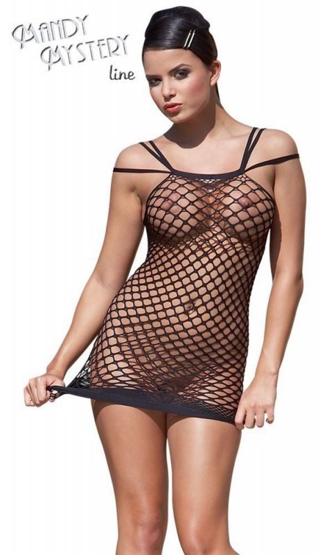 Net Dress with 3 straps S-L Net Dress with 3 straps S-L
