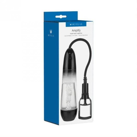 Pompka- Me You Us Amplify Pump Masturbator Clear/Black Pompka- Me You Us Amplify Pump Masturbator Clear/Black