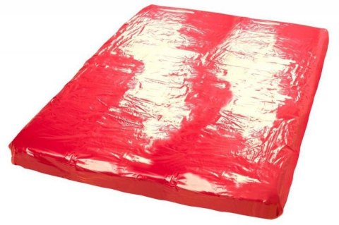 Vinyl Bed Sheet red 200x230cm Vinyl Bed Sheet red 200x230cm