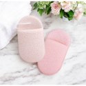 GĄBECZKA DO MYCIA TWARZY NA MOKRO, DELIKATNY PEELING 6,5X11CM 2 SZT GB19