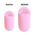 GĄBECZKA DO MYCIA TWARZY NA MOKRO, DELIKATNY PEELING 6,5X11CM 2 SZT GB19