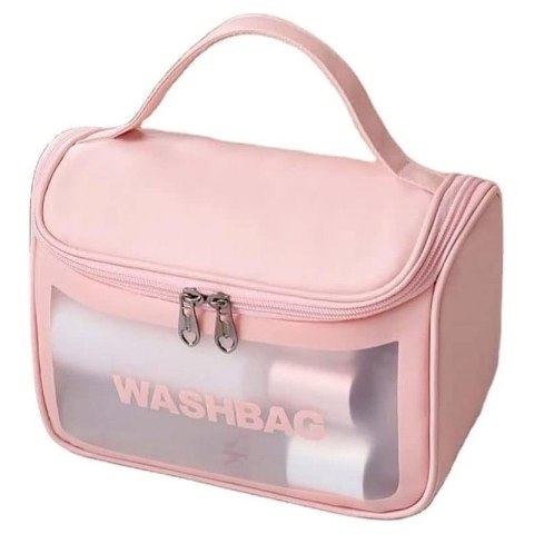KOSMETYCZKA ROZKŁADANA WASHBAG KUFEREK BIAŁY KS46B