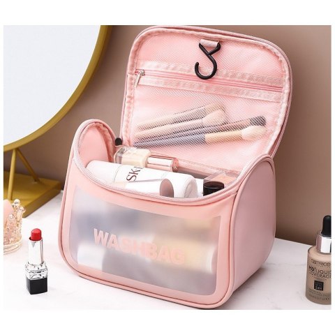 KOSMETYCZKA ROZKŁADANA WASHBAG KUFEREK BIAŁY KS46B