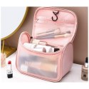 KOSMETYCZKA ROZKŁADANA WASHBAG KUFEREK RÓŻOWY KS46R