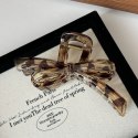 SPINKA KLAMRA DO WŁOSÓW XL KOKARDKA PANTERKA 11,5 CM SP361