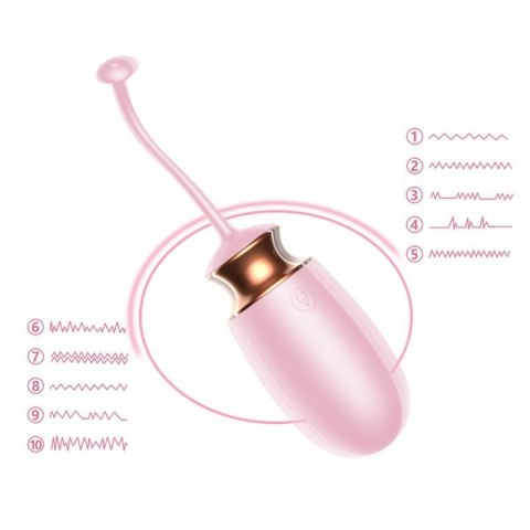 Jajko/wibr-Vibrating Silicone Love EGG USB 10 Function / Heating / Voice Control Jajko/wibr-Vibrating Silicone Love EGG USB 10 Function / Heating / Voice Control