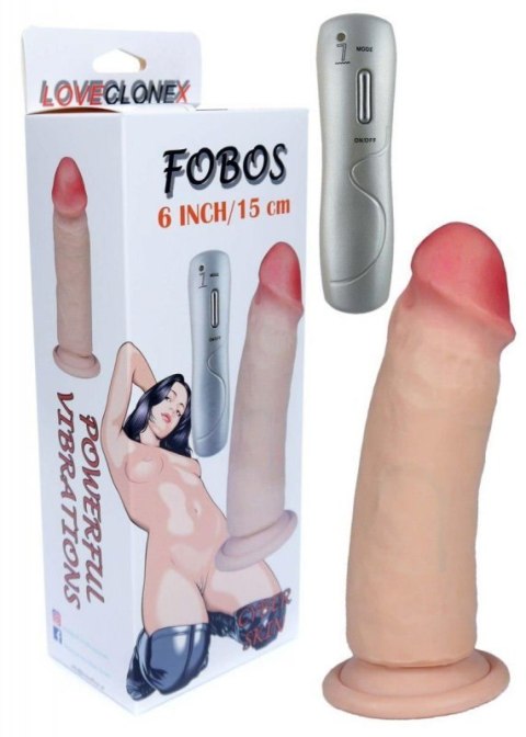 Wibrator-FOBOS-LOVECLONEX 6""-vibration Wibrator-FOBOS-LOVECLONEX 6""-vibration