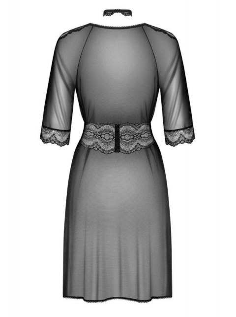 Bielizna-Lucita peniuar czarny S/M Bielizna-Lucita peniuar czarny S/M