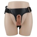 BAILE- Ultra Passionate Harness Realdeal Penis 6.2&#039;&#039; Brown