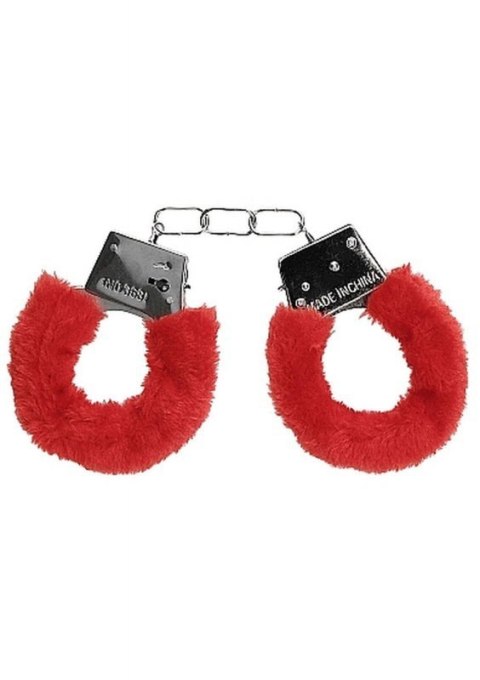 Beginner""s Handcuffs Furry - Red Beginner""s Handcuffs Furry - Red