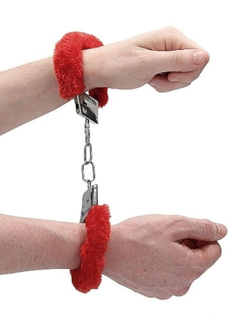 Beginner""s Handcuffs Furry - Red Beginner""s Handcuffs Furry - Red