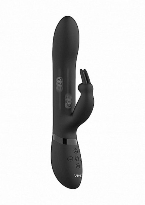 Amoris - Stimulating Beads Rabbit - Black Amoris - Stimulating Beads Rabbit - Black