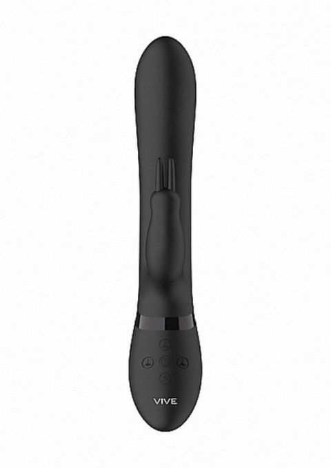 Amoris - Stimulating Beads Rabbit - Black Amoris - Stimulating Beads Rabbit - Black