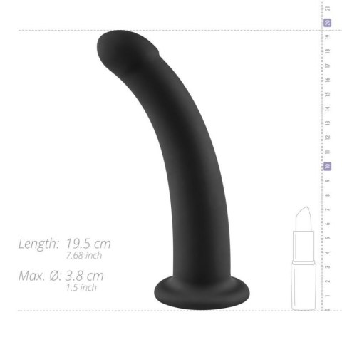 No-Parts - Parker Dildo 19.5 cm - Black No-Parts - Parker Dildo 19.5 cm - Black