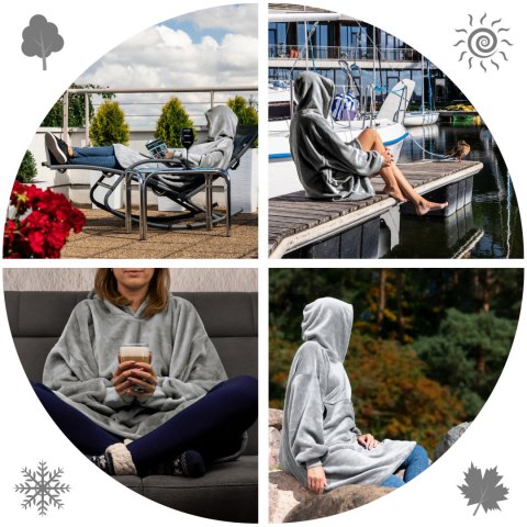 BLUZAIR KOĆO BLUZA OVERSIZE XXL Z KAPTUREM POLSKA BLUZAIR KOĆO BLUZA OVERSIZE XXL Z KAPTUREM POLSKA