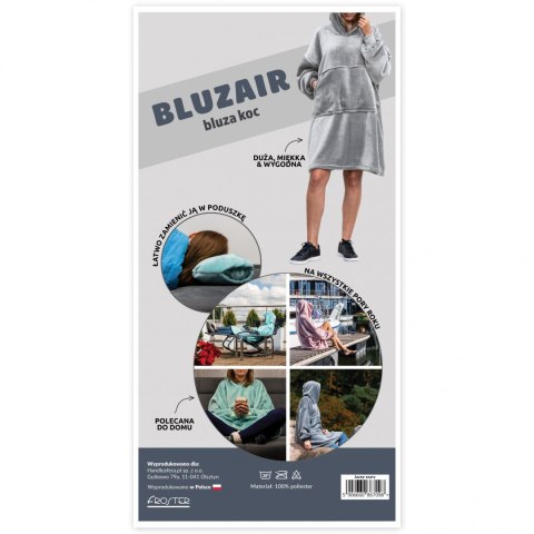 BLUZAIR KOĆO BLUZA OVERSIZE XXL Z KAPTUREM POLSKA BLUZAIR KOĆO BLUZA OVERSIZE XXL Z KAPTUREM POLSKA