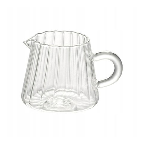 MLECZARKA ,POJEMNIK Z FALOWANYMI ŚCIANKAMI RYFLOWANA 150ML 1SZT SZK98