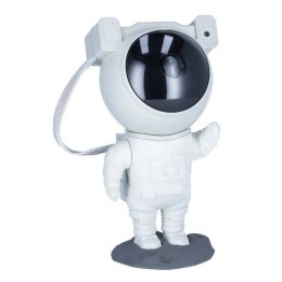 PROJEKTOR GWIAZD NIEBA LED ASTRONAUTA LAMPKA NOCNA NA PILOT, 21,5 CM LAMP42