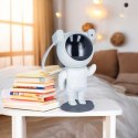 PROJEKTOR GWIAZD NIEBA LED ASTRONAUTA LAMPKA NOCNA NA PILOT, 21,5 CM LAMP42