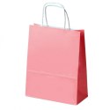TORBA PAPIEROWA DUŻA RÓŻOWA 41 X 31 X 15 CM GF03