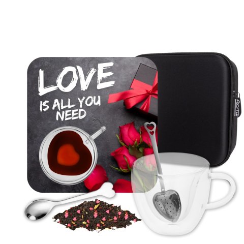 ZESTAW PREZENTOWY - LOVE IS ALL YOU NEED - PREZENT NA WESELE, WALENTYNKI