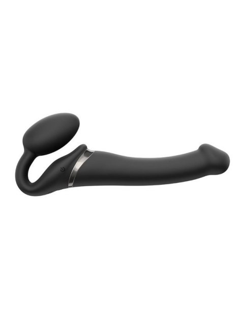 VIBRATING STRAP-ON - M - BLACK VIBRATING STRAP-ON - M - BLACK