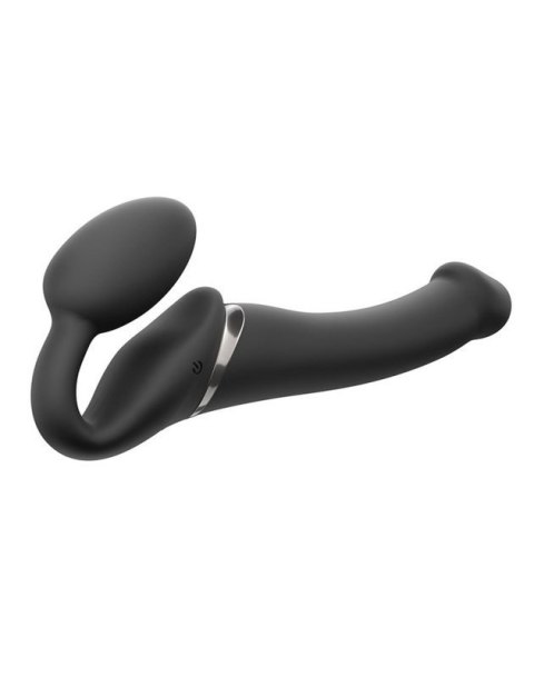 VIBRATING STRAP-ON - M - BLACK VIBRATING STRAP-ON - M - BLACK
