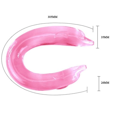 BAILE- DOUBLE DOLPHIN, Bendable pink BAILE- DOUBLE DOLPHIN, Bendable pink