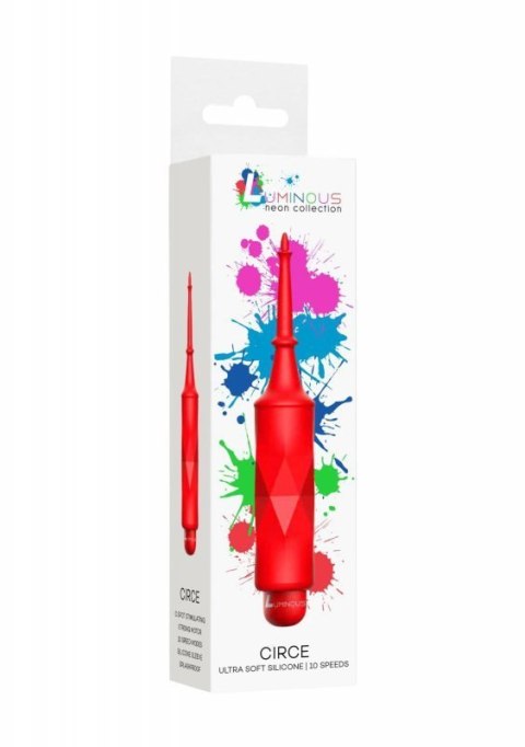 Circe - ABS Bullet With Sleeve - 10-Speeds - Red Circe - ABS Bullet With Sleeve - 10-Speeds - Red