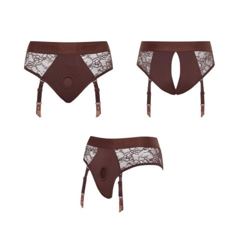 HARNESS LINGERIE DIVA - XXL - CHOCOLATE HARNESS LINGERIE DIVA - XXL - CHOCOLATE