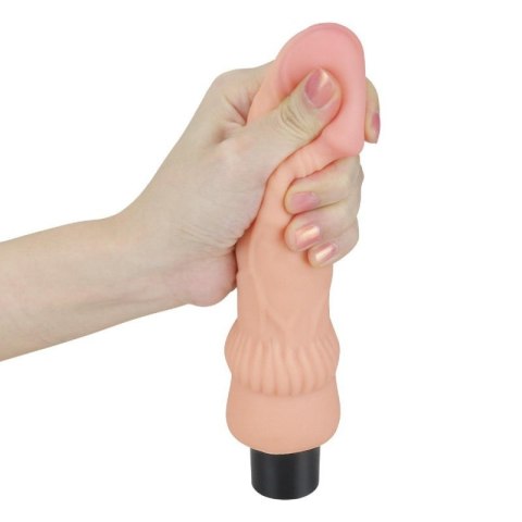 7.8"" REAL SOFTEE Vibrating Dildo 7.8"" REAL SOFTEE Vibrating Dildo
