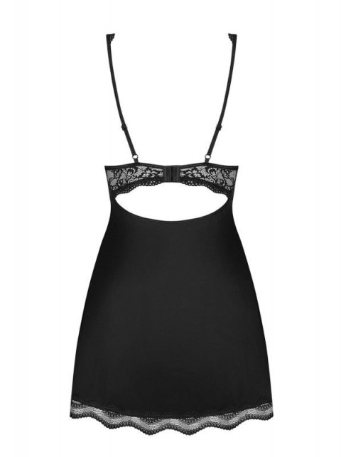 Bielizna-Luvae babydoll i stringi Czarny XS/S Bielizna-Luvae babydoll i stringi Czarny XS/S