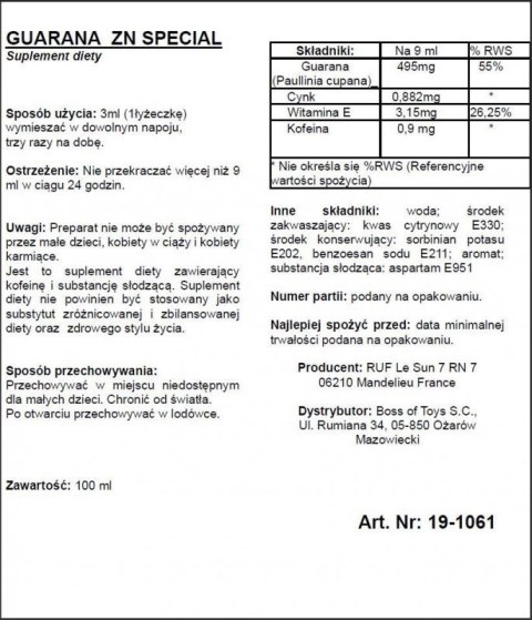 Supl.diety-GUARANA ZN 100 ML Supl.diety-GUARANA ZN 100 ML