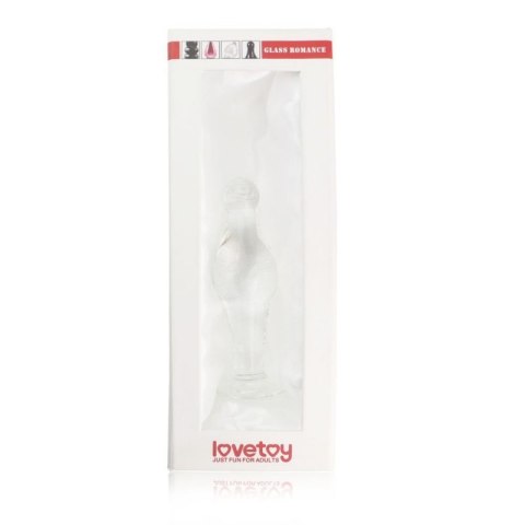 4.5"" Glass Romance Clear 4.5"" Glass Romance Clear