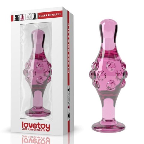 4.5"" Glass Romance Pink 4.5"" Glass Romance Pink