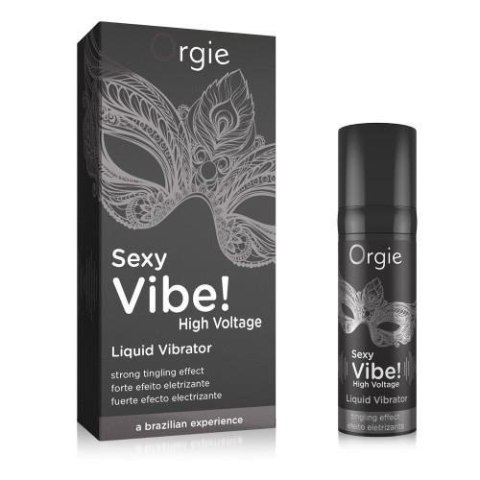 Żel-SEXY VIBE! HIGH VOLTAGE - LIQUID VIBRATOR - 15 ML Żel-SEXY VIBE! HIGH VOLTAGE - LIQUID VIBRATOR - 15 ML