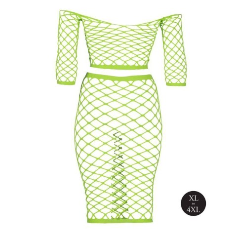 Long Sleeve Crop Top and Long Skirt XL/XXXXL Long Sleeve Crop Top and Long Skirt XL/XXXXL