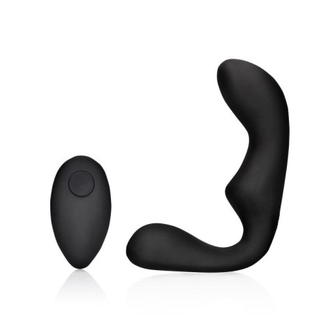 Pointed Vibrating Prostate Massager with Remote Control - Black Pointed Vibrating Prostate Massager with Remote Control - Black