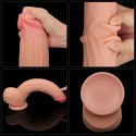 12&#039;&#039; King Sized Sliding Skin Dual Layer Dong